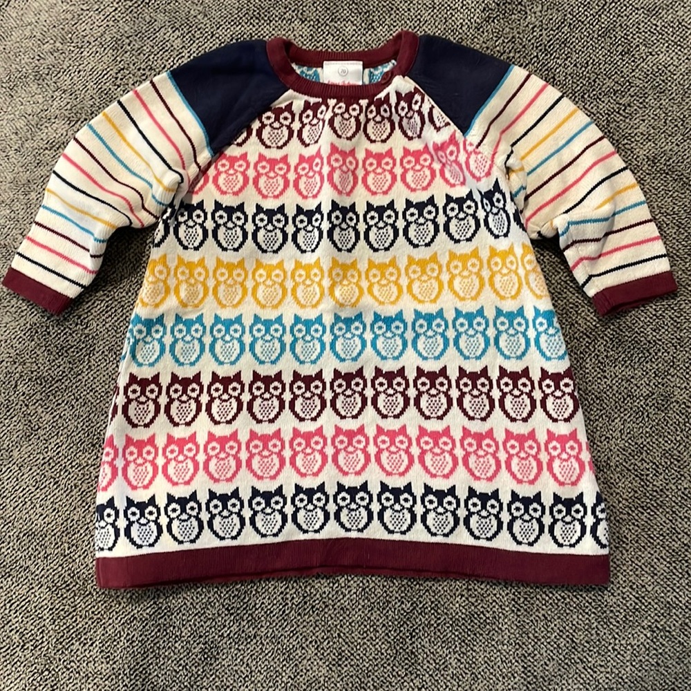 Baby girl sweater dress